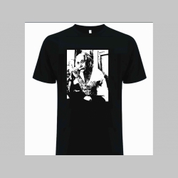 Einstein čierne pánske tričko materiál 100% bavlna Einstein čierne pánske tričko materiál 100% bavlna